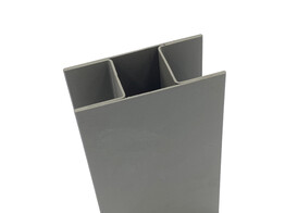 Multi H-gleufpaal voor plankenscherm of 2D/3D-paneel
