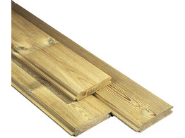Blokhutplank t g geimp. - 28mm