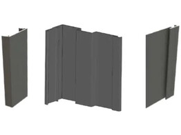 Pack 5   alu binnenhoek  0 7212m   zwart R9005   3 005m