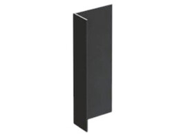 Alu L-profiel zwart R9005   3 015m