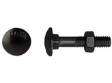 Pgb houtbout 4.8 Din 603/555 zwart M8 40  200st