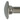 Pgb houtbout Din 603 rvs M6 50  200st