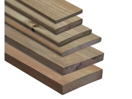 Grenen plank geschaafd geimp.