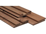 Blokprofiel dubbel Linea 1 thermo populier 22 144 129 mm t g