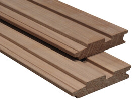 Thermowood ayous CopyCat vertical t g