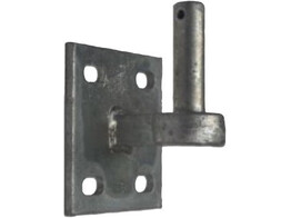 Plaatduim zwaar 100 100mm pen O19mm vuurverzinkt