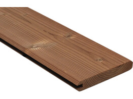 Thermowood den/vuren blokhutplank t g - 21mm