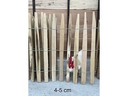 Robinia hekwerk 4/5cm
